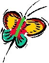Butterfly #1 Return Address Labels