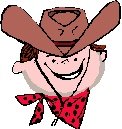 Cowboy Return Address Labels