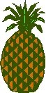 Pineapple Return Address Labels