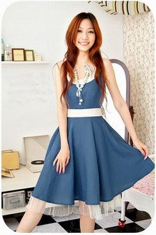 Elegant Dress With Lace
