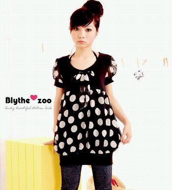 Sweet Polkadot Blouse