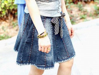 Denim Skirt
