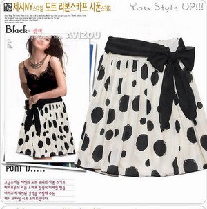Stylo Skirt with Ribbon