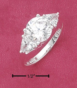 CUBIC ZIRCONIA RING 8 MM (SR-2221)