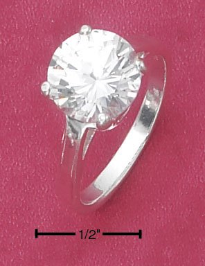 CUBIC ZIRCONIA 10MM RING (SR-2220)