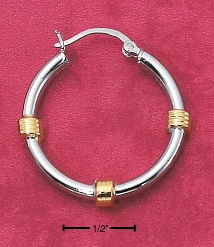 TWO-TONE HOOPS (EA-1914)