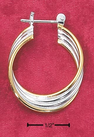 FOUR STRAND HOOPS (EA-63