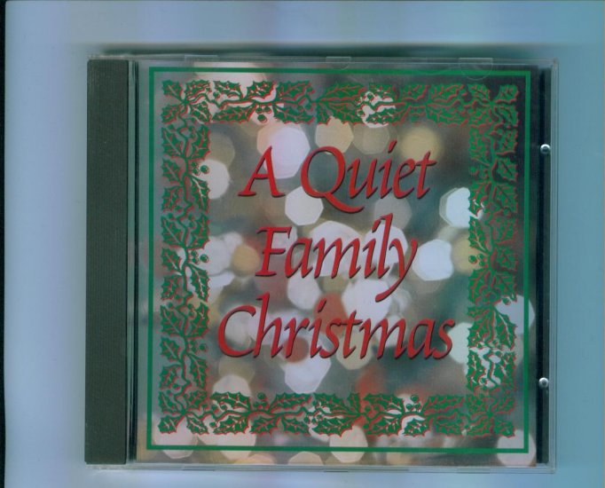 A Quiet Family Christmas Music CD