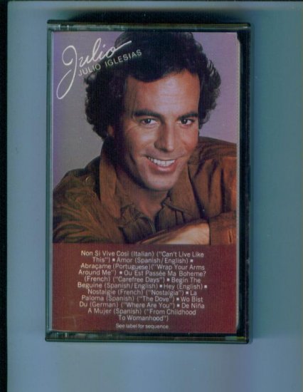 Julio Iglesias Julio Music Cassette