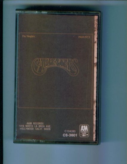 Carpenters The Singles 1969 - 1973 Music Cassette
