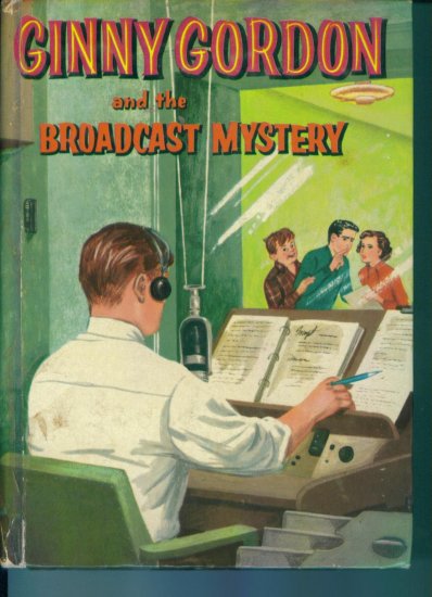 Ginny Gordon and the Broadcast Mystery Hardcover Children's Book