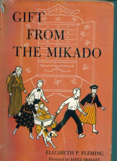 Gift From the Mikado Vintage Children's Book Hardcover Elizabeth P Fleming
