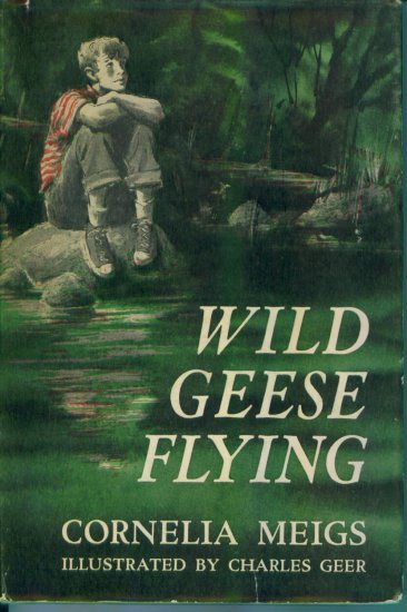 Vintage Wild Geese Flying Cornelia Meigs Hardcover Book