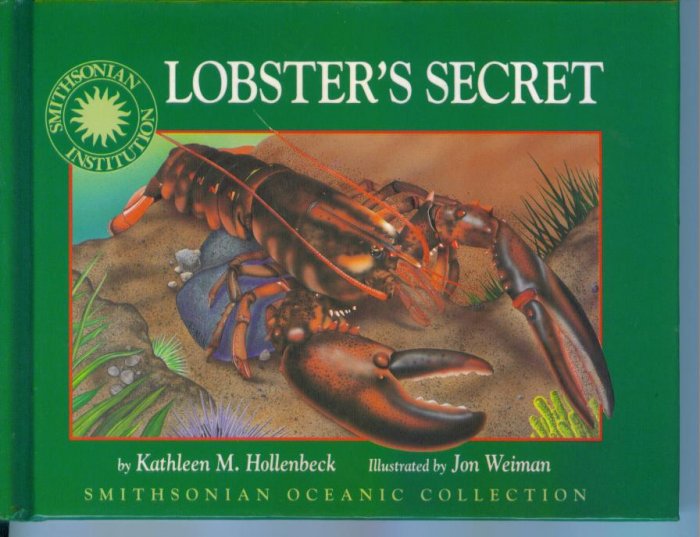 Lobster's Secret by Kathleen M Hollenbeck Smithsonian Oceanic Collection HC