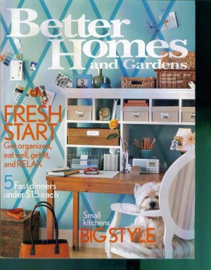 Better Homes and Gardens Magazine ~ January 2004 ~ Gently Read Copy Back Issue