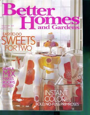 Better Homes and Gardens Magazine ~ February 2004 ~ Gently Read Copy Back Issue