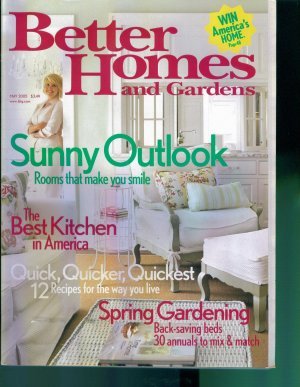 Better Homes and Gardens Magazine ~ May 2005 ~ Gently Read Copy Back Issue