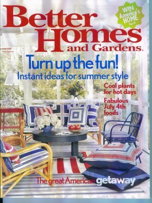 Better Homes and Gardens Magazine ~ July 2005 ~ Gently Read Copy Back Issue
