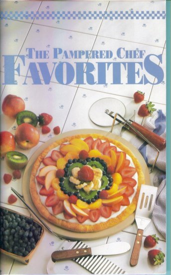 The Pampered Chef Favorites ~ Volume 1 and 2 ~ Cook Book Cookbook Cookbooks