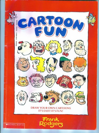 Cartoon Fun ~ Frank Rodgers ~ Draw your Own Cartoons ~ Scholastic
