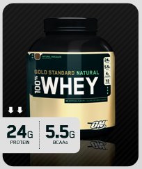 ON 100% NATURAL WHEY GOLD STANDARD 2lb - Available in 3 Flavors