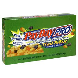 Hersheys PayDay Pro High Protein Energy Bar 8ct