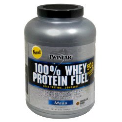 TwinLab 100% Whey Protein Fuel Mass 5lb - Availble in 3 Flavors