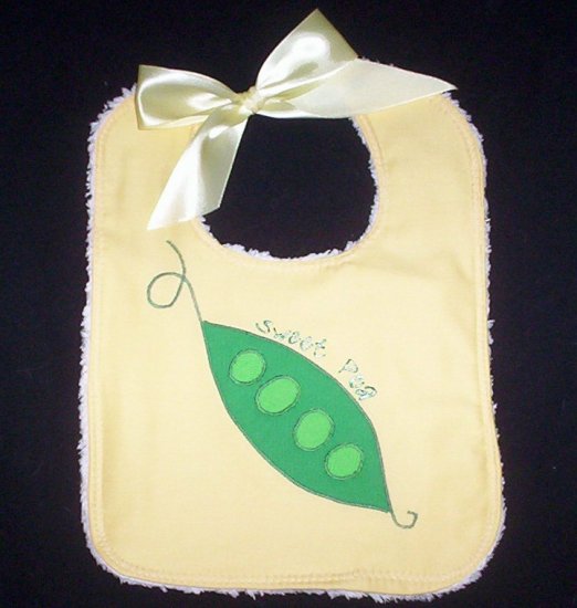 "Sweet Pea" Soak Proof Bib