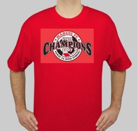 Champs Shirt Red - Small