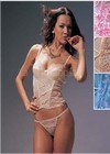 LM144: "La Mariposa" Sequin Lace Bustier Stes. 6 sets