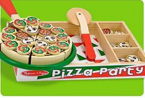 wooden Pizza Party