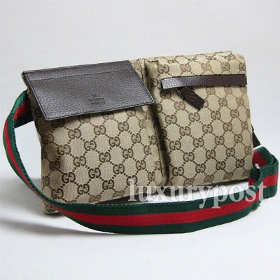 Classic Gucci Unisex Waist Belt Bag 28566