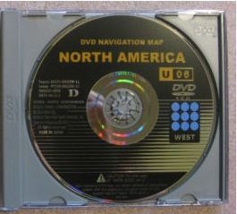 TOYOTA LEXUS OCT-2011 NAVIGATION DVD 11.1 U06 MAP UPDATE GENERATION 2/3 GEN