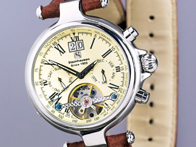 Steinhausen Open Heart Watch (Silver) # TW 591
