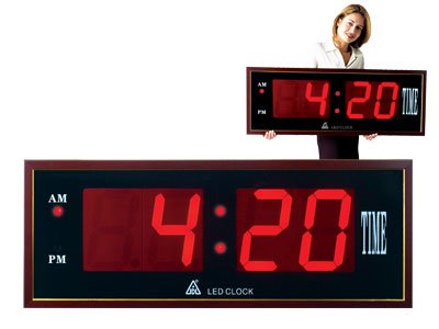 Big Ben Red LED Clock # TL 248