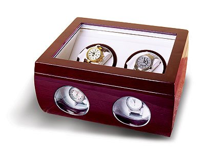 Steinhausen Dual Watch Winder (Cherrywood # TM 513 E