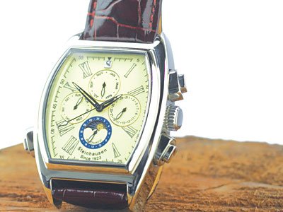 Steinhausen Ulrich Automatic Calendar Watch Silver # TW 393 S