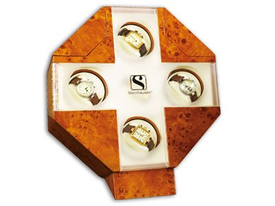 Steinhausen Tropez Watch Winder (Burlwoood) # TM 485 A