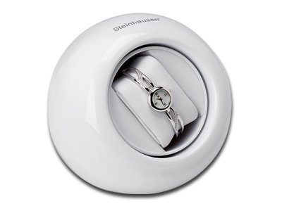Steinhausen Desktop Watch Winder (White) # TM 588 W