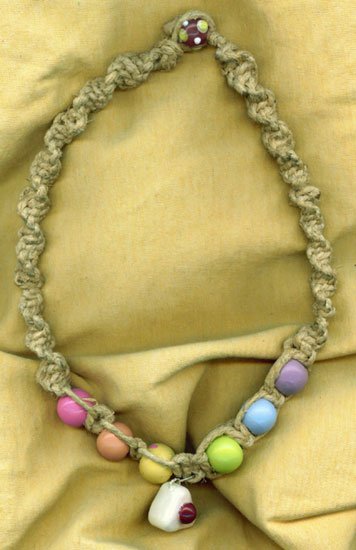 Pastel Rice Ball Necklace