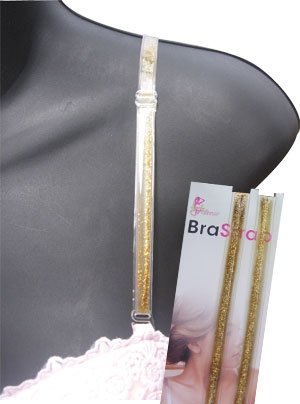 Bra Oil Straps-Gold Glittering - BS2052