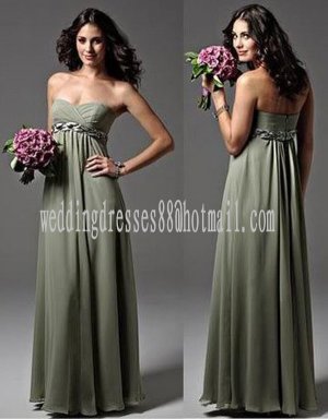 Olive brides maid dresses