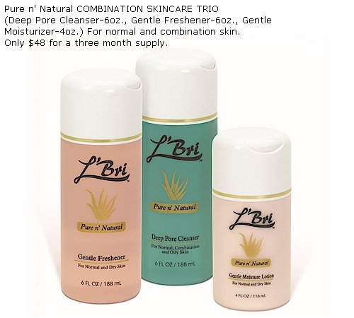 Aloe Skincare Set for Combination Skin