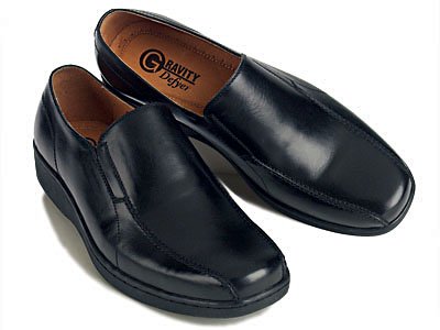 GRAVITY DEFYER Giustino Slip-on Shoe - Black Foot Size: 9.5 TB 321 L 095