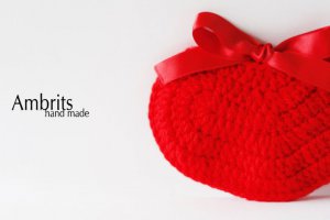 "Warm-hearted" sleeve (Red)