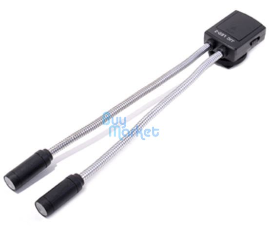 JJC LED Marco Arm Light 2 LED for mirrorless camera Canon Nikon Panasonic Sony