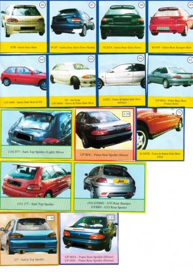 Satria Bodykits/Spoiler # 1
