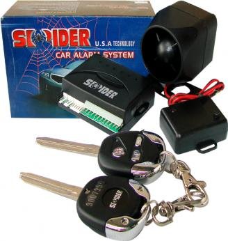 SPIDER CAR ALARM SYSTEM(USA TECHNOLOGY)