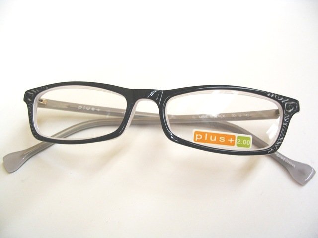 Mink Reading Gls. +2.00 Black retails at $39.95