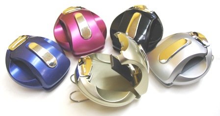 Visor Clip for your car, Vivid Blue